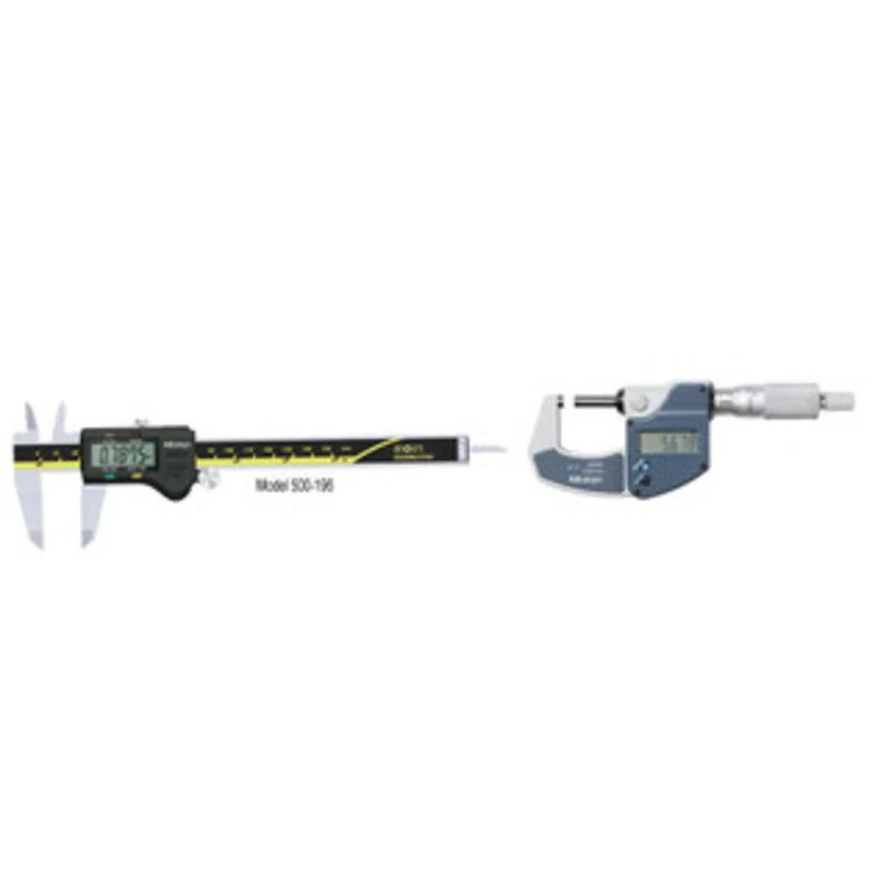 Mitutoyo Digimatic Electronic Micrometer & Caliper Kit without Wood case - DEK-940